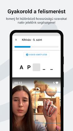 Magyar jelnyelvi ABC - Screenshot 3