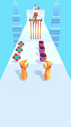 Hand Hero Run - Screenshot 1