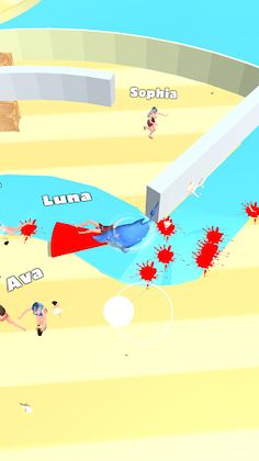 Shark Race - Screenshot 2
