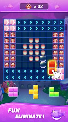 Block Ocean 1010 Puzzle Games - Screenshot 3