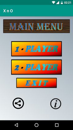 X n O game - Screenshot 1