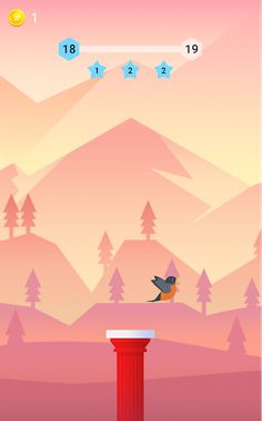 Bouncy Bird: Casual Flap Game - Screenshot 1
