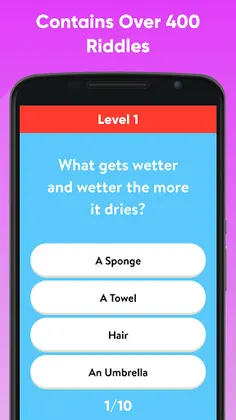 Tricky Quiz - Riddle Game - Screenshot 1