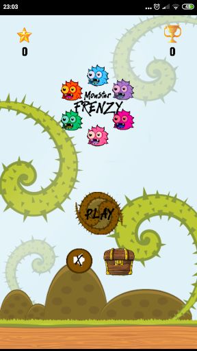Monster Frenzy - A Bubble Shoo - Screenshot 2