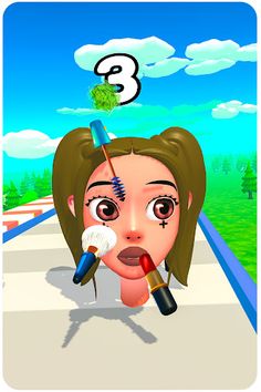 Beauty Dash: Make Up 3D Runner - Screenshot 4