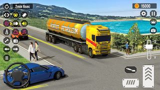 Oil Tanker Truck Driving Games - Screenshot 1