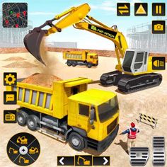 Sand Excavator Simulator 3D - Screenshot 1
