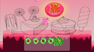 Alphabet and candy - Screenshot 1