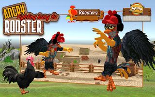 Angry Rooster Fighting Kung Fu - Screenshot 1