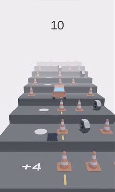 Stair Jumping Car - Hardest - Screenshot 2