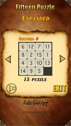 Fifteen Puzzle - Screenshot 4
