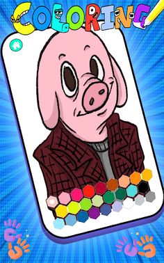 John Pork Coloring - Screenshot 2