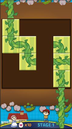 Jack and the Beanstalk puzzle - Screenshot 2