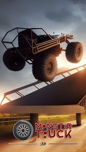 3D Monster Truck Racing Game - Screenshot 2