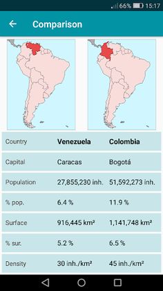 Countries of South America - Screenshot 4