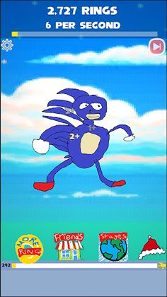 Sanic Clicker Manaa Aventure - Screenshot 1