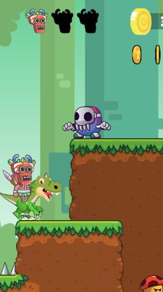 Jungle Dinosaur Boy Adventure - Screenshot 2