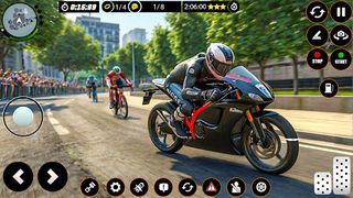 Traffic Moto Bike Rider Game - Screenshot 2