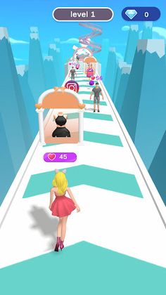 DressUp Run - Fashion Girl - Screenshot 1