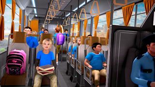 School Bus Coach Driver Games - Screenshot 3