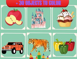 Coloring game offline anime - Screenshot 2