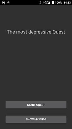 Самый Депрессивный Квест - Screenshot 1