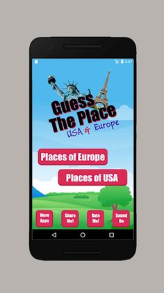 Guess Place of USA and Europe - Screenshot 1