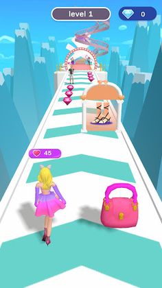 DressUp Run - Fashion Girl - Screenshot 2