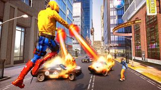 Incredible Flying SuperHero 3D - Screenshot 3