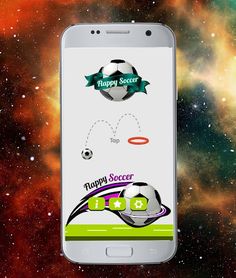 Flappy Soccer Ball - Screenshot 1