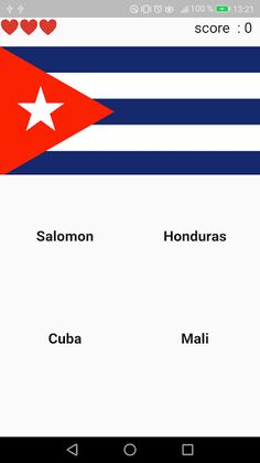 Flag quiz - Screenshot 2