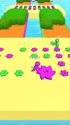 Mowing Race 3D - Screenshot 1