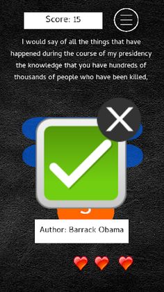 Obama Quote Game - Screenshot 4