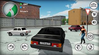 ВАЗ 21099 - Игра Лада Девятка - Screenshot 1