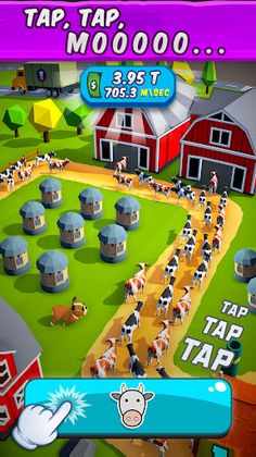 Idle Cow Clicker Games Offline - Screenshot 3