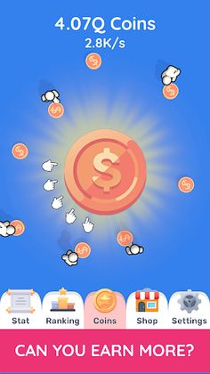 Idle Coins Clicker - Screenshot 1