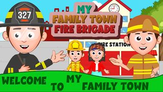 My Family Town Fire Rescue - Screenshot 1