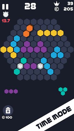Hexa Mania Fill Hexagon Block - Screenshot 4