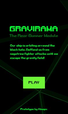 Gravirama - The Prototype - Screenshot 1