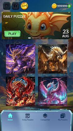 Dragon Jigsaw Puzzles - Screenshot 2