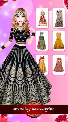 Indian Fashion Wedding Dressup - Screenshot 4