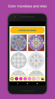 Mandala Coloring Book for Adul - Screenshot 1