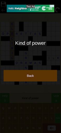 Crossword Puzzle - Screenshot 4