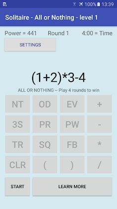 SequeDice Solitaire - Screenshot 1