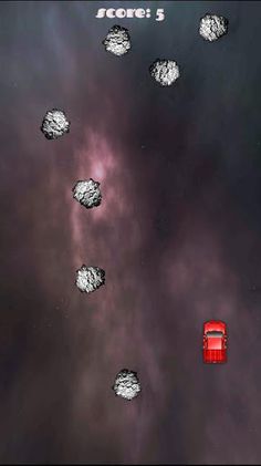 Car in Space 2D-Free Car Game - Screenshot 2