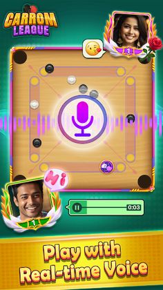 Carrom League: Friends Online - Screenshot 1