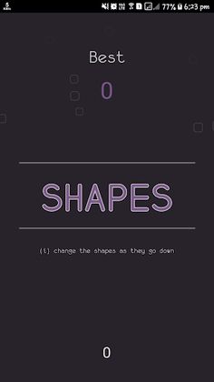 Change Shapes Game - Screenshot 1