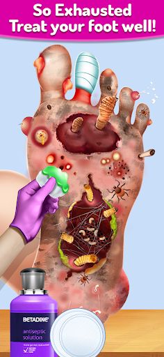 ASMR Salon: Foot Care Makeup - Screenshot 1