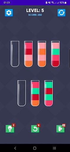 Sort Color Water Puzzle - Screenshot 2