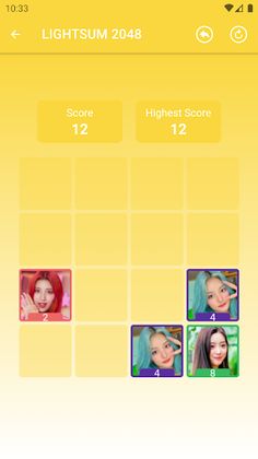 LIGHTSUM 2048 Game - Screenshot 4